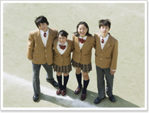 制服の着方について